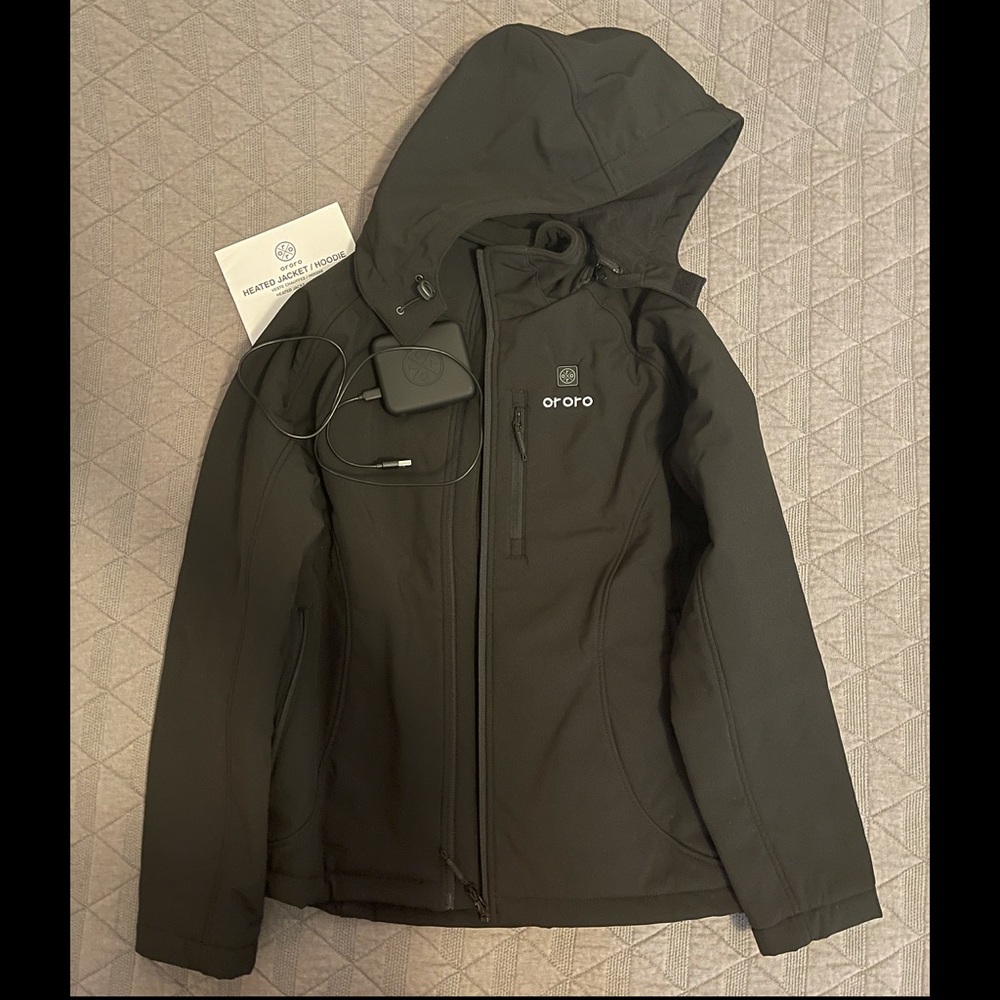 ORORO Women's Heated Slim Fit Jacket - M